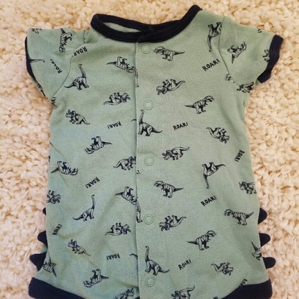 Newborn NB Boys Romper